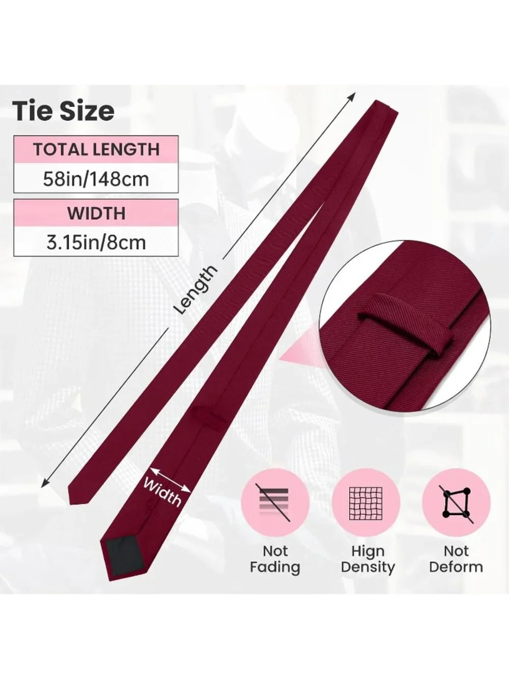 N/A mens maroon